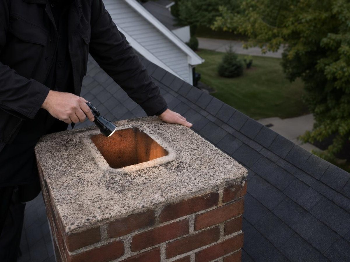 Ariel Chimney Repair work in Indianapolis